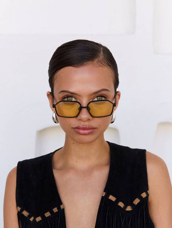 X Wyld Blue / Wylder / Matt Black Acetate & Yellow Lens - Shade Files